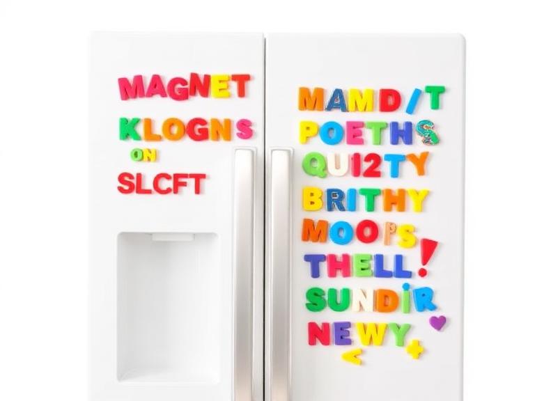 Magnetic Poetry for Kids
